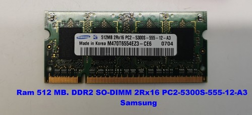 Ram 512 ddr2 dimm - ram, so-dimm