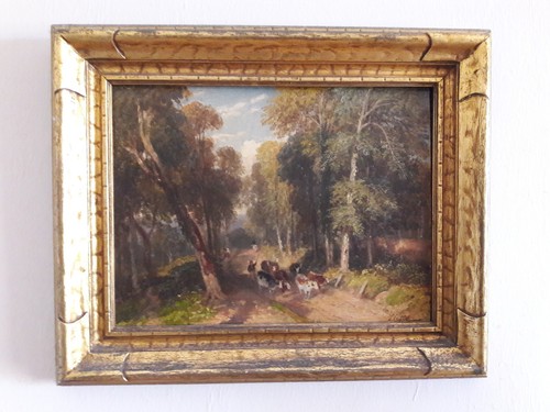 Quadro olio legno - (olio, su