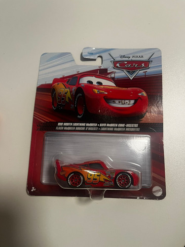 Bug mouth lightning mcqueen - mouth, di