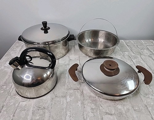 Pentole vintage acciaio inox