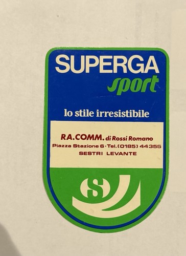 Adesivo superga sport sestri - superga,