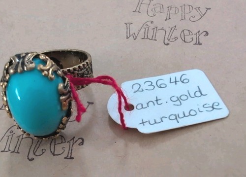 Anello vintage oro - ♥n., 28-