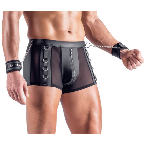 Boxer aperto con manette sexy - boxer,