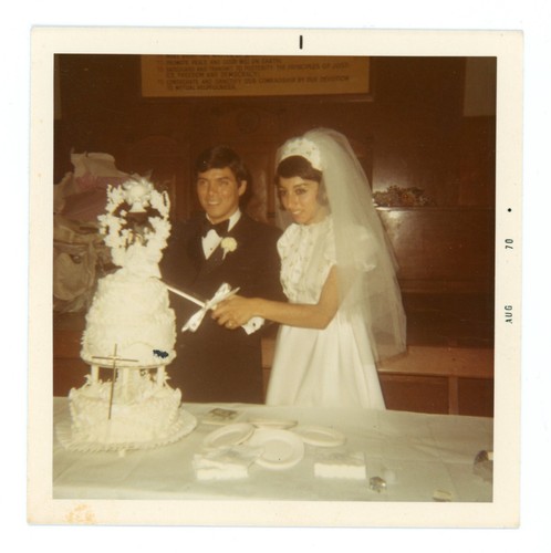 Foto vintage matrimonio sposo - foto,