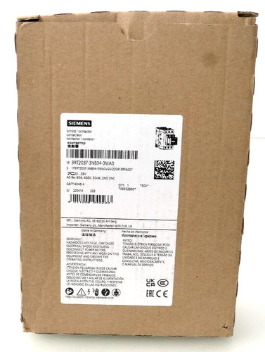 Siemens sirius contattore - sirius, 3rt2