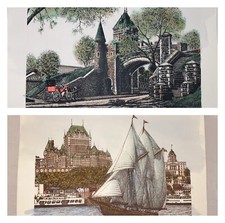 Litografie vintage canadesi