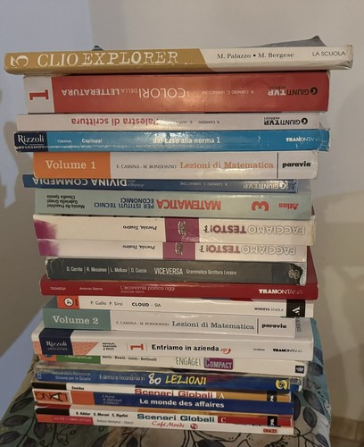 Libri scolastici usati - libri,