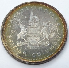 1871 - 1971 Canada Argento