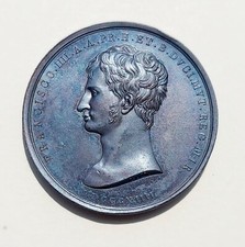MODENA FRANCESCO IV D’ESTE 1814 MEDAGLIA CONIATA PER IL RITORNO DEL DUCA SPL