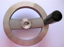 Alluminio Controllo Volantino Tornio 125mm 12mm Foro Tonio Fresa Piallatrice