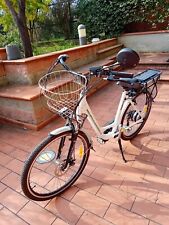 bici elettrica, forcella anteriore ammortizzata, 3 velocità, batt nuova garanzia