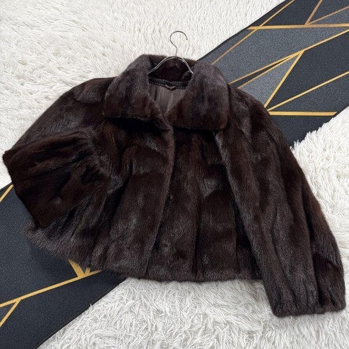 Cappotto visone marrone vera
