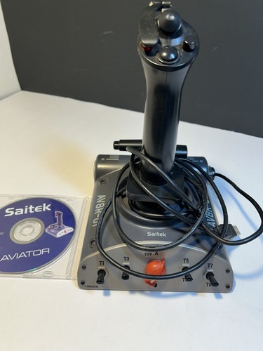 Saitek av8r usb joystick pc - usb,