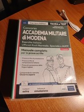 Concorso Accademia Militare Di Modena Manuale Di Preparazione ISBN 9788836228393