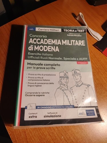 Concorso accademia militare - militare, di