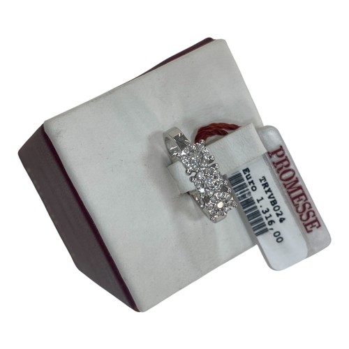 Trilogy anello oro diamanti - anello,