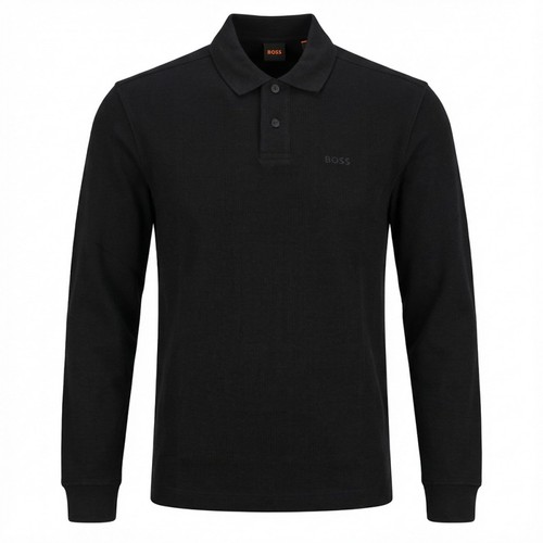 Boss polo maniche lunghe - boss,