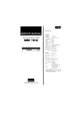 Manuale di servizio - Manuale