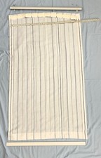 Tenda artigianale per finestra da bagno o cucina pronta per montaggio. (leggi)