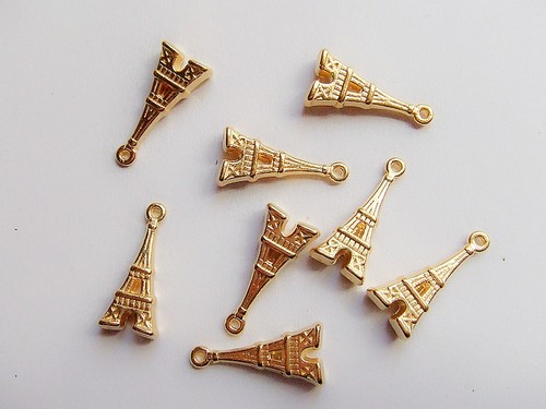 5pz charms ciondoli mini - , torre