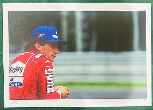 Stampa fine art ayrton senna - fine,