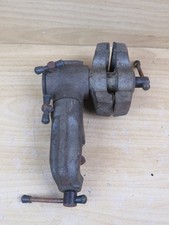 vecchia MORSA PICCOLA MORSETTO A INCUDINE per stringere da banco tavolo officina