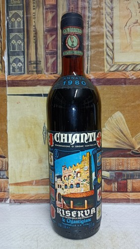 Vino 1980 riserva - vino, chianti