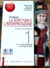 IL NUOVO LA SCRITTURA E L' INTERPRETAZIONE ROSSA VOL. 1 - R. LUPERINI - PALUMBO