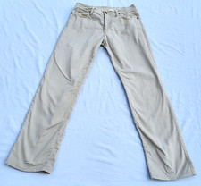 Vitamina Jeans Pantalone Donna 44 Marrone Cotone Italia Normcore Casual Minimalista