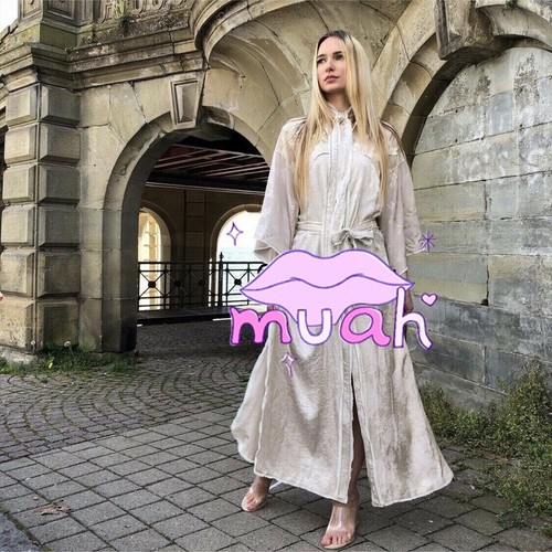 Abito lungo kimono zara ss20 - kimono,