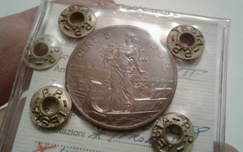 Id53 centesimi 1909 prora - centesimi,