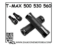 Coppia Manopole e bilanceri contrappesi Tmax 500 530 560 T max yamaha t-max Nero