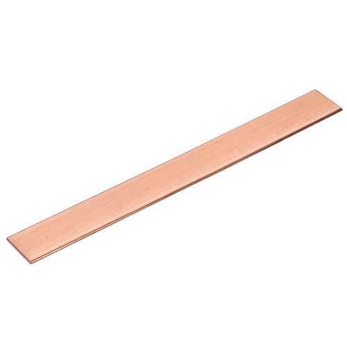 Barre plate cuivre - cuivre, pour