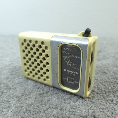 Radio epoca sanyo pocket am - radio, d'epoca