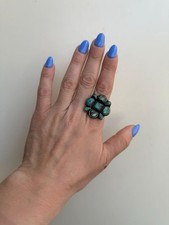 Anello In Argento 925 Turchese