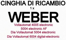 CINGHIA DI RICAMBIO x WEBER