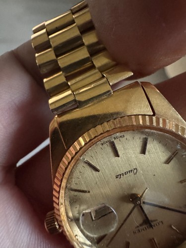 Longines vintage full gold - longines, 18k