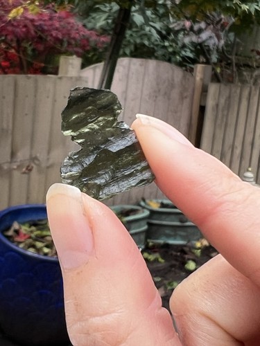 Moldavite czech vrábce - moldavite,