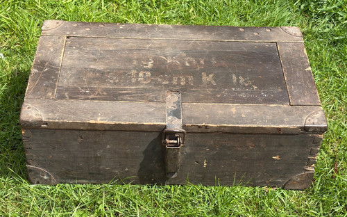 Ww2 german ammo - german, wood