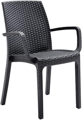 Sedia indiana con braccioli - sedia,