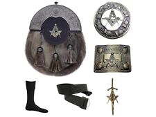 Massonico Sporran Sei Pezzi