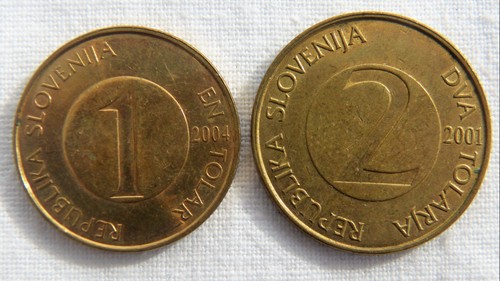 Monete slovene 2 - slovene, 1