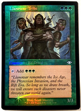 MTG Llanowar Tribe RETRO FRAME