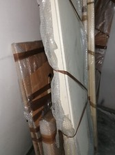  Armadio legno Massel.CONSONNE,color AVORIO,completo di:cassettiera,carrello Tv.