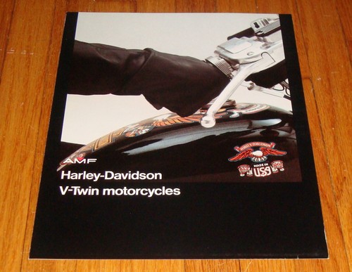 Brochure vendita moto harley - brochure,