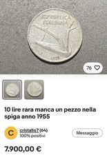Una Moneta Dieci Lire