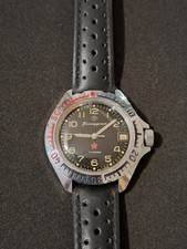 Vostok Komandirskie "3AKA3" Orologio Russo Vintage. Funzionante