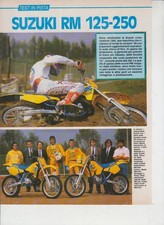 advertising  TEST MOTO SUZUKI