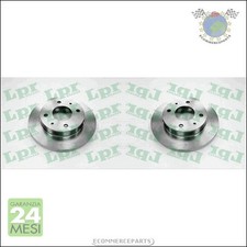 Kit 2x dischi freno LPR Posteriore per MITSUBISHI COLT VI SMART FORFOUR