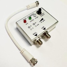 Sat Satfinder Satellite Finder misuratore LED TON antenna impianti satellitari TV digitale